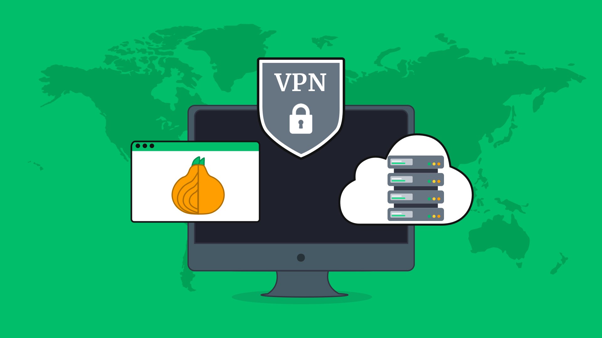 VPN, Proxy, Tor