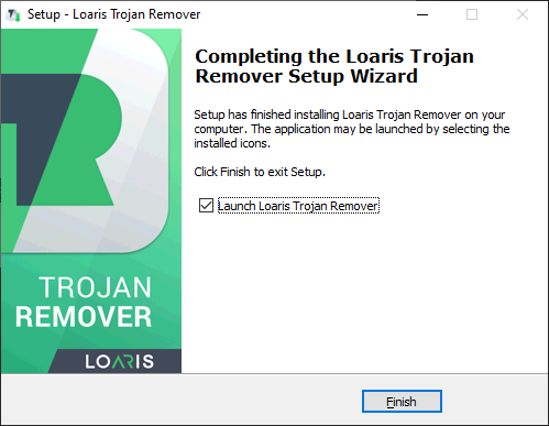 Loaris Install step 6