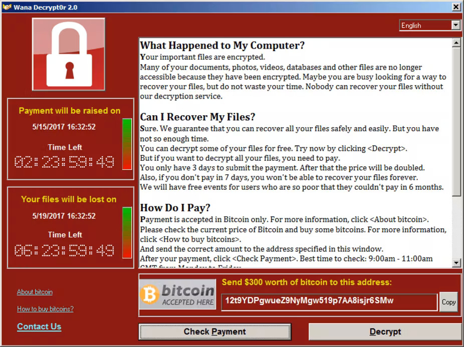 WannaCry Ransomware: Interesting Details About The Threat 